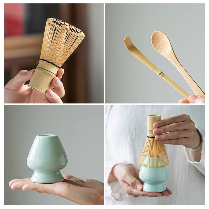 Chổi chasen đánh matcha tre cao cấp 100 sợi - Ảnh 7