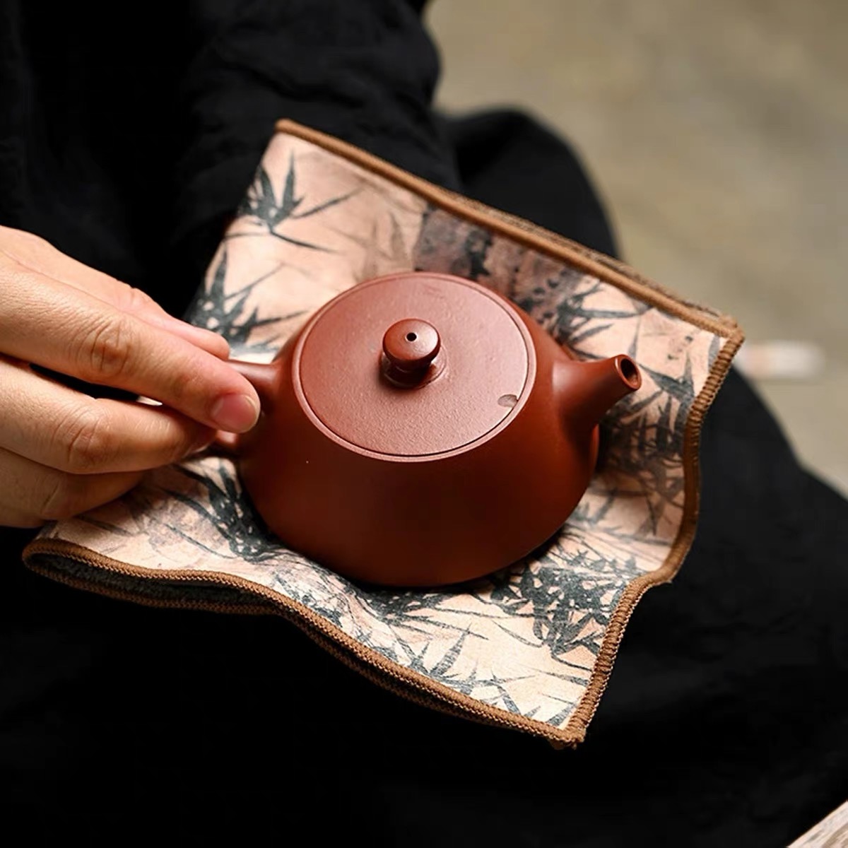 Khăn Trải Bàn Trà Đạo Thấm Hút Nước Tốt - Ảnh 4