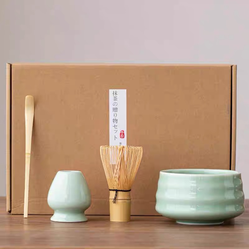 Set Đánh Matcha Tĩnh 4 Món