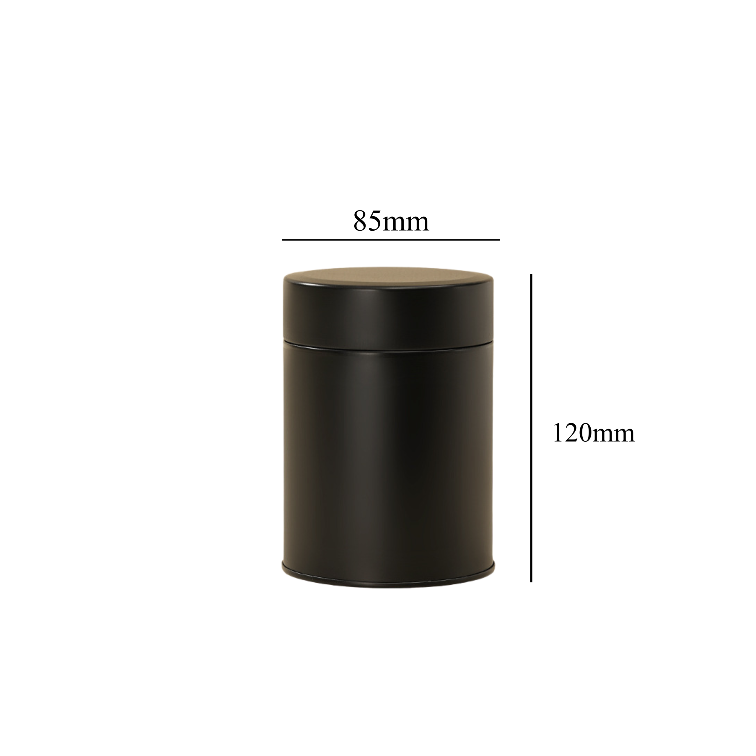 Hộp thiếc đựng trà cao cấp, nắp xoáy kín khí, không gỉ - Ảnh 7