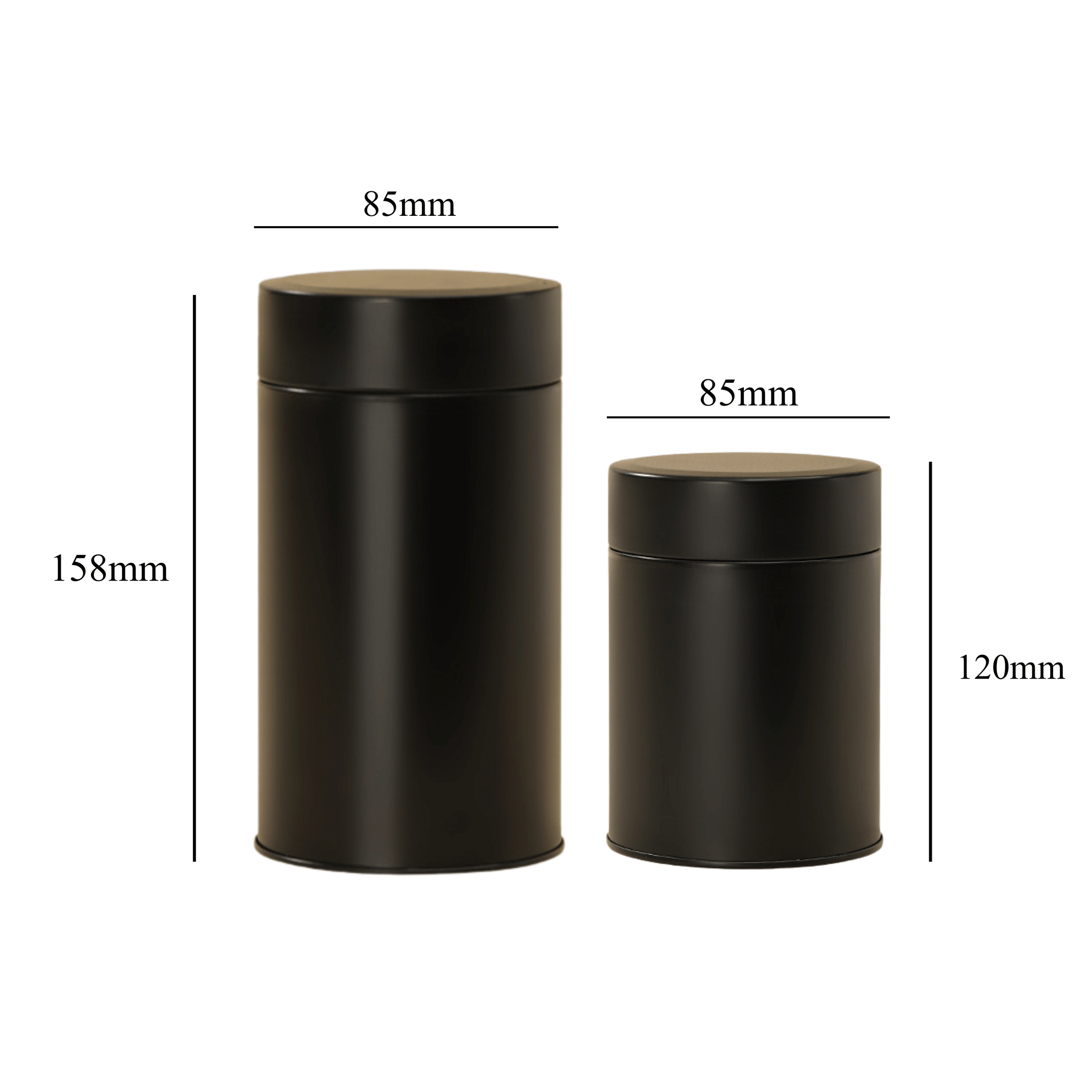 Hộp thiếc đựng trà cao cấp, nắp xoáy kín khí, không gỉ - Ảnh 9
